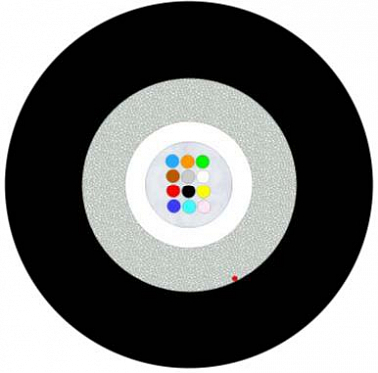 Universal Glass Yarn Armoured Unitube Cable (IC) 2500N